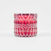 Red Candles in Glass